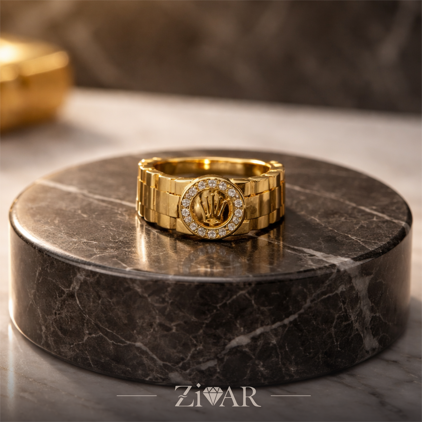 Crown Ring - Zivar Jewelry - Stainless Steel