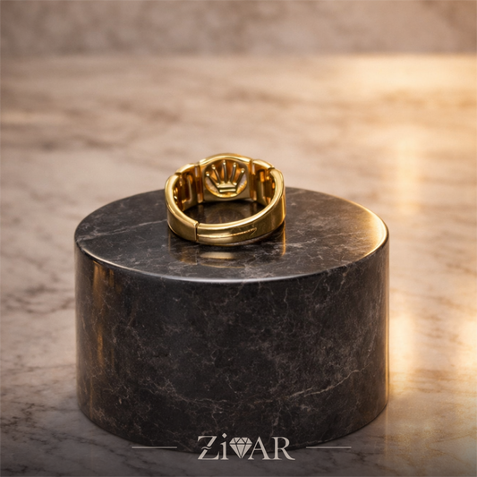 Crown Ring - Zivar Jewelry - Stainless Steel