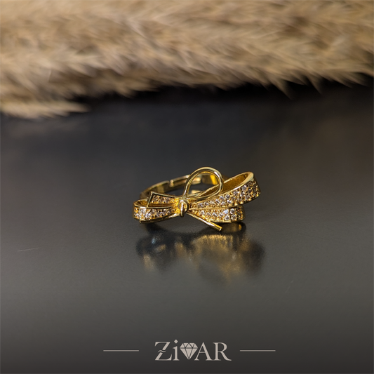 Bow Ring - Zivar Jewelry - Stainless Steel